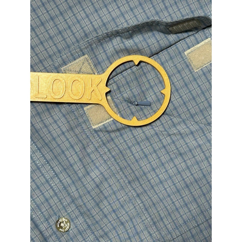 Mossy Oak Fishing Blue Performance Vented Shirt‎ Button Down SZ XL Boating - Picture 3 of 16